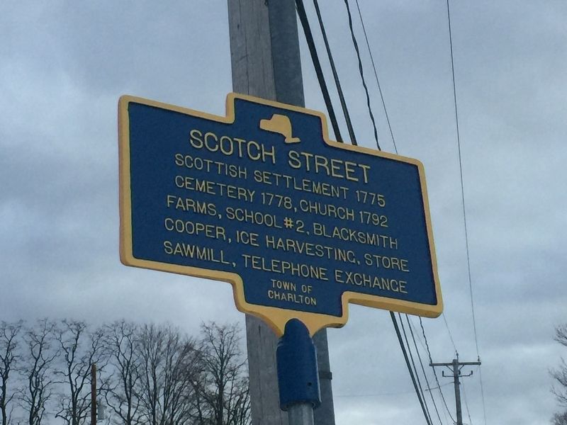 Scotch Street Marker image. Click for full size.