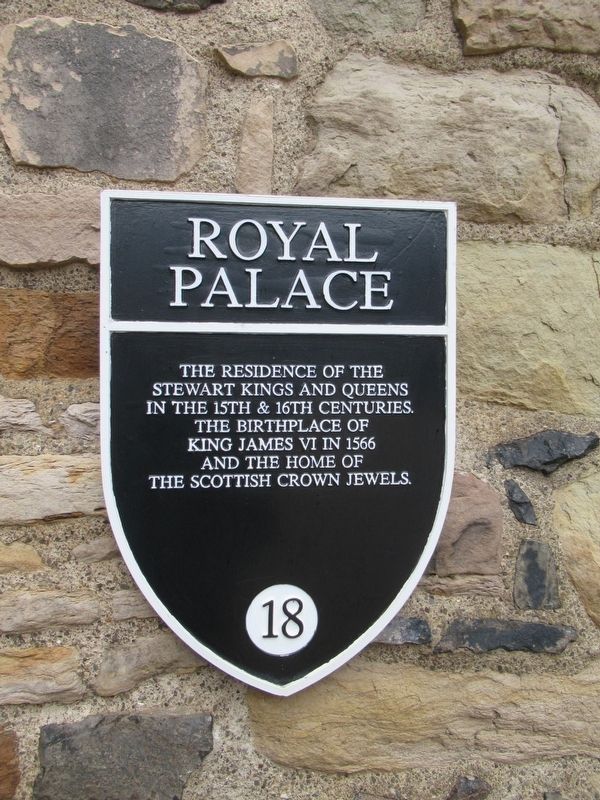 Royal Palace Marker image. Click for full size.