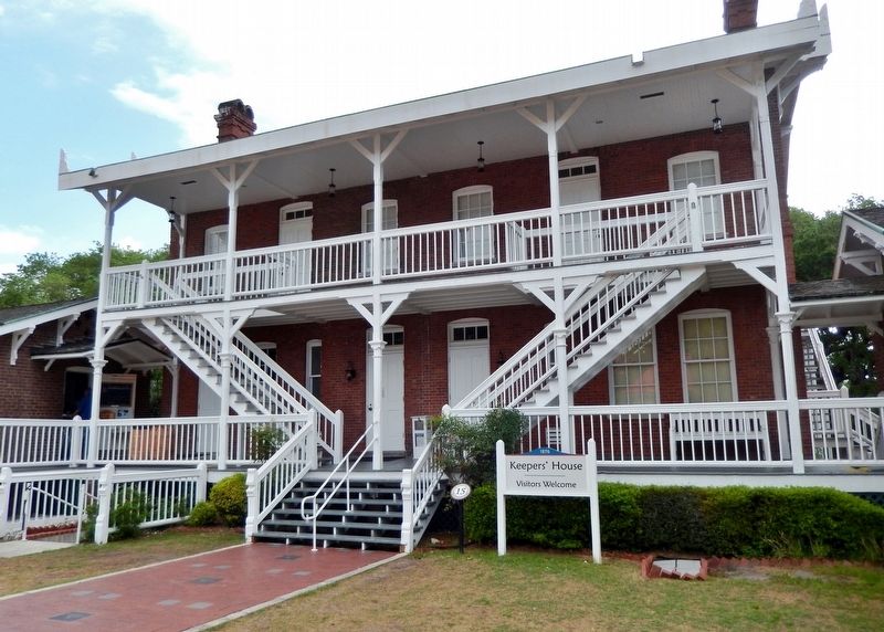 St. Augustine Lighthouse Keepers' House (<i>located about 40 yards east of well</i>) image. Click for full size.