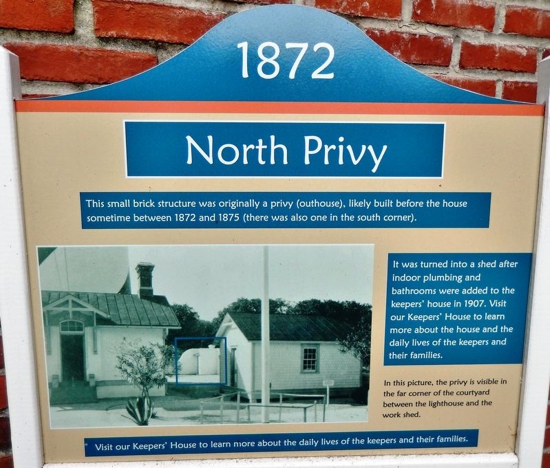 1872 North Privy Marker image. Click for full size.