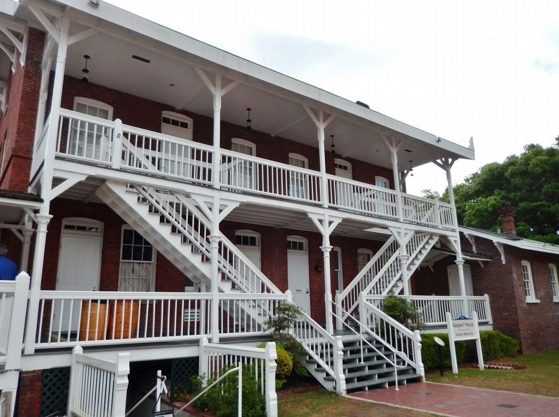St. Augustine Lighthouse Keeper's House (<i>view from north side</i>) image. Click for full size.