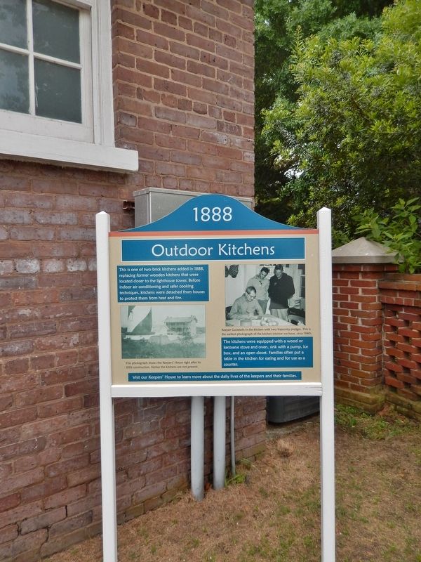 1888 Outdoor Kitchens Marker (<i>tall view</i>) image. Click for full size.