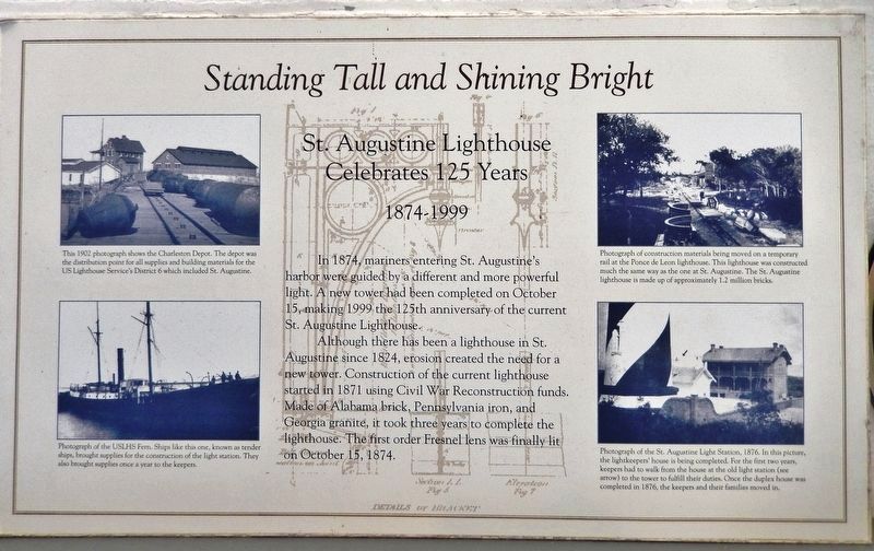 Standing Tall & Shining Bright (<i>interpretive panel inside lighthouse</i>) image. Click for full size.