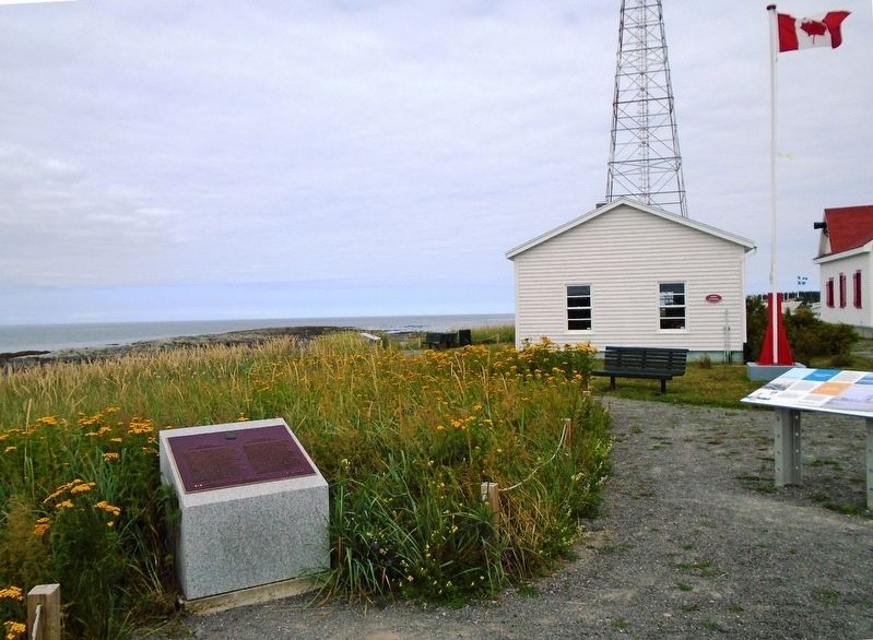 L'épave du/The Wreck of RMS <i>Empress of Ireland</i> Marker. Click for full size. L'épave du/The Wreck of RMS <i>Empress of Ireland</i> Marker image. Click for full size.