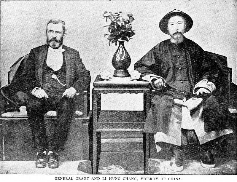 General Grant and Li Hung Chang (李鸿章), Viceroy of China image. Click for full size.