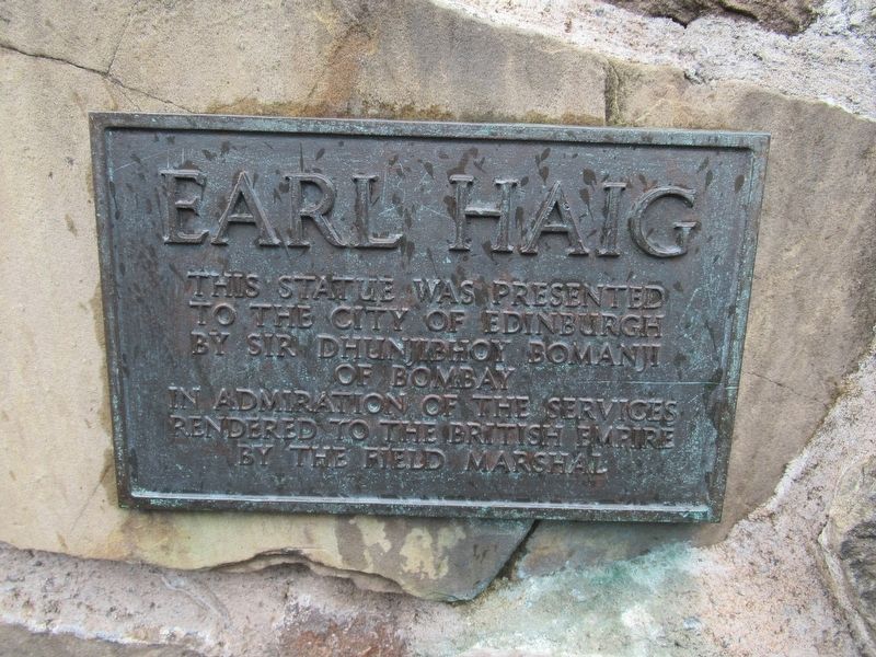 Earl Haig Marker image. Click for full size.