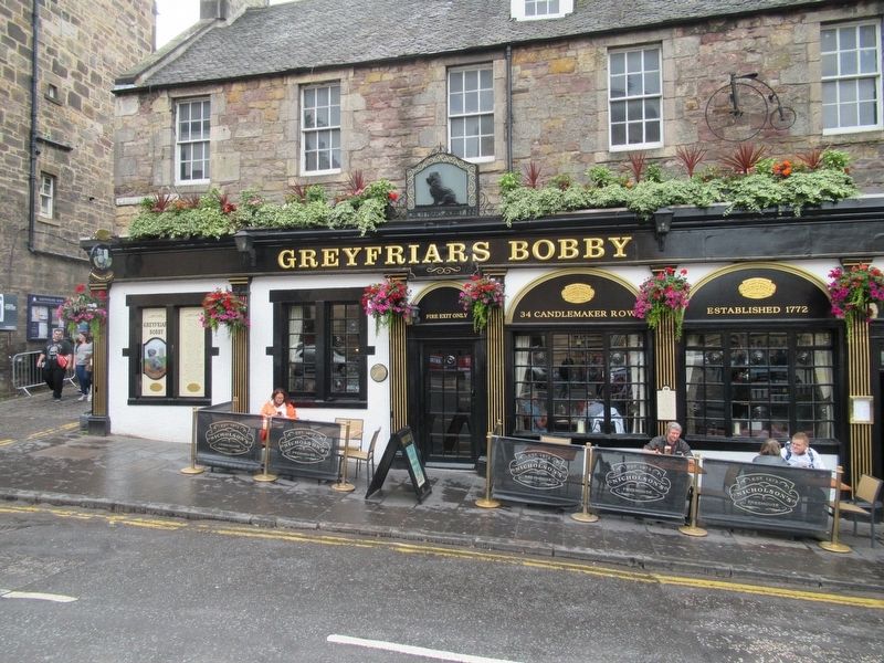 Greyfriars Bobby Tavern. Click for full size. Greyfriars Bobby Tavern image. Click for full size.