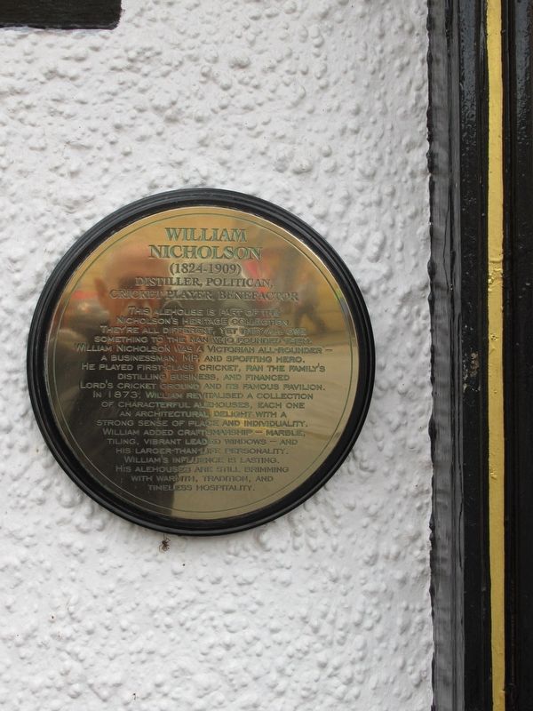William Nicholson Marker. Click for full size. William Nicholson Marker image. Click for full size.