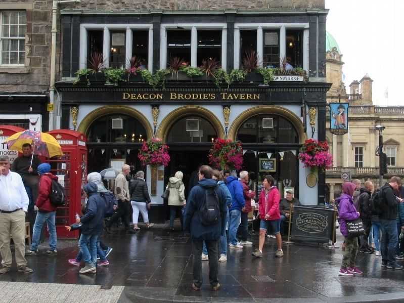 Deacon Brodie’s Tavern. Click for full size. Deacon Brodie’s Tavern image. Click for full size.
