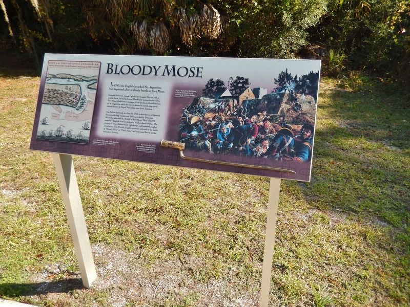 Bloody Mose Marker (<i>wide view</i>) image. Click for full size.