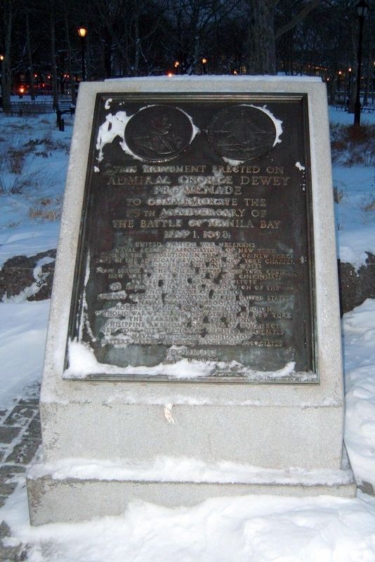 75th Anniversary of the Battle of Manila Bay Marker. Click for full size. 75th Anniversary of the Battle of Manila Bay Marker image. Click for full size.