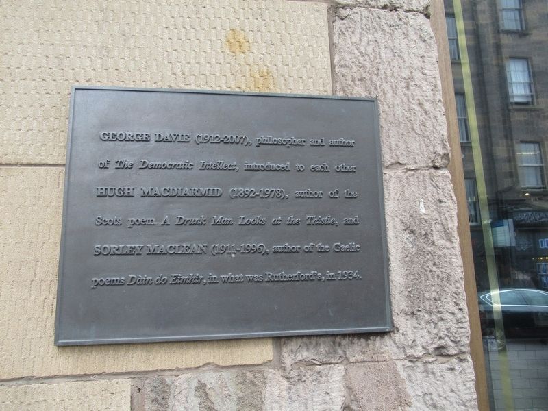 George Davie Marker image. Click for full size.