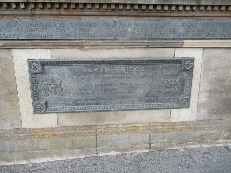 North Bridge Marker. Click for full size. North Bridge Marker image. Click for full size.