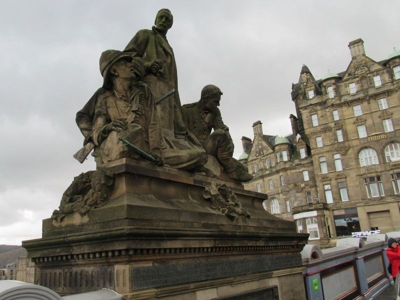 Kings Own Scottish Borderers Memorial. Click for full size. Kings Own Scottish Borderers Memorial image. Click for full size.