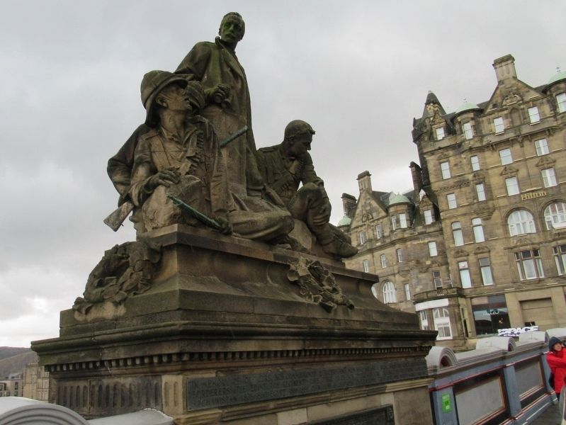Kings Own Scottish Borderers Memorial image. Click for full size.