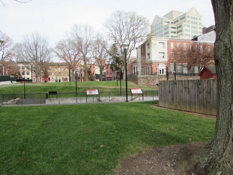 Markers in Trenton. Click for full size. Markers in Trenton image. Click for full size.