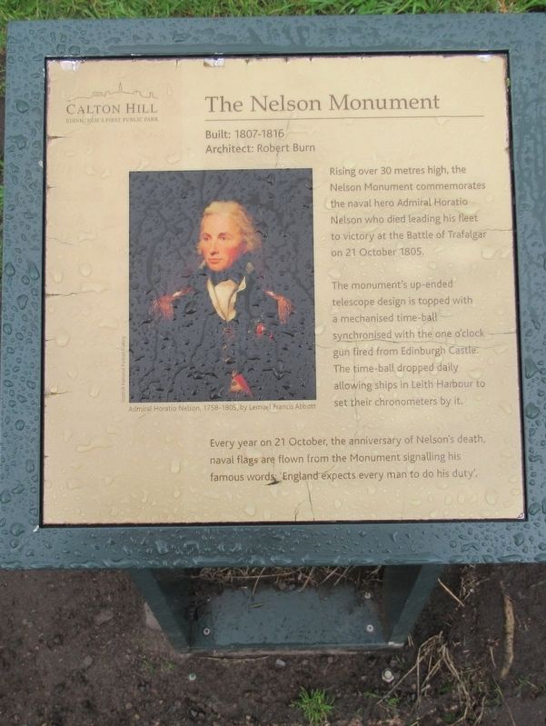 Nelson Monument image. Click for full size.