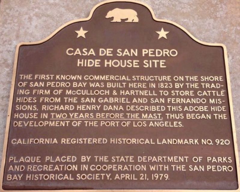Casa de San Pedro Marker image. Click for full size.