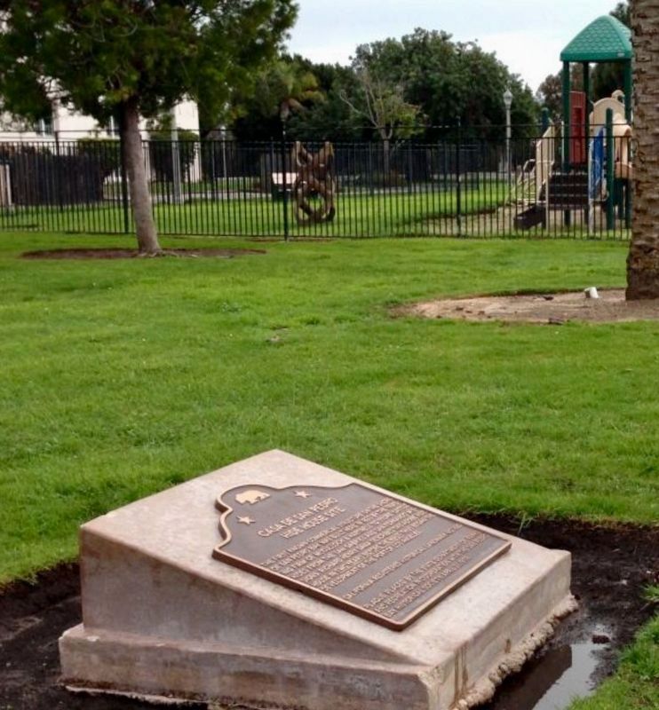 Casa de San Pedro Marker. Click for full size. Casa de San Pedro Marker image. Click for full size.