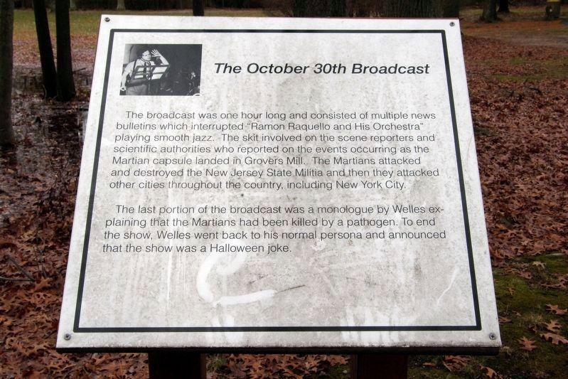 Martian Landing Site narrative trail marker #2. Click for full size. Martian Landing Site narrative trail marker #2 image. Click for full size.