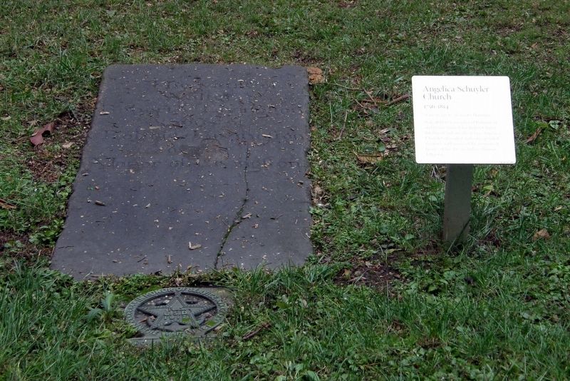 Angelica Schuyler Church gravesite image. Click for full size.