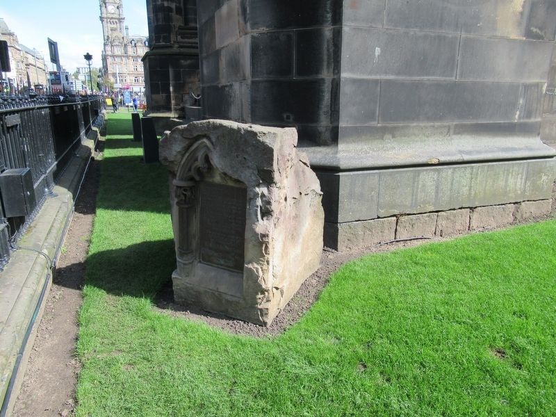 The Scott Monument Marker. Click for full size. The Scott Monument Marker image. Click for full size.
