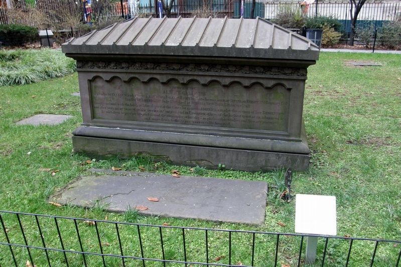 Albert Gallatin gravesite. Click for full size. Albert Gallatin gravesite image. Click for full size.