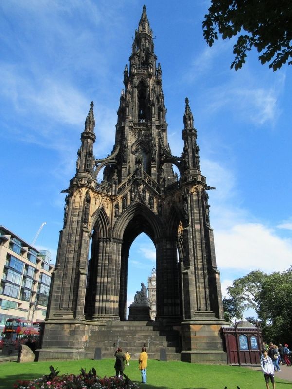 Scott Monument. Click for full size. Scott Monument image. Click for full size.