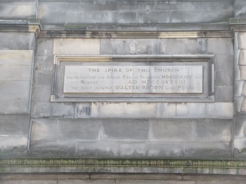Spire of this Church Marker. Click for full size. Spire of this Church Marker image. Click for full size.