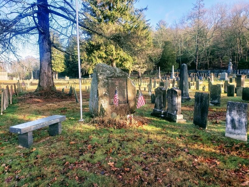 Thompson Revolutionary War Memorial image. Click for full size.