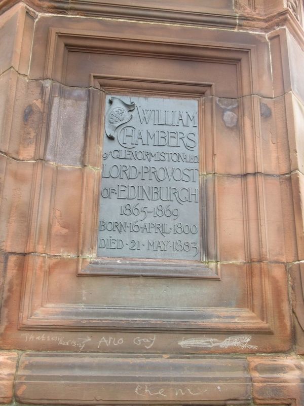 William Chambers Marker image. Click for full size.