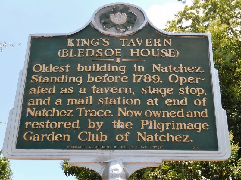 King's Tavern Marker image. Click for full size.