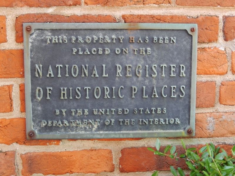 King's Tavern National Register of Historic Places Plaque (<i>mounted to right of main entrance</i>). Click for full size. King's Tavern National Register of Historic Places Plaque (<i>mounted to right of main entrance</i>) image. Click for full size.