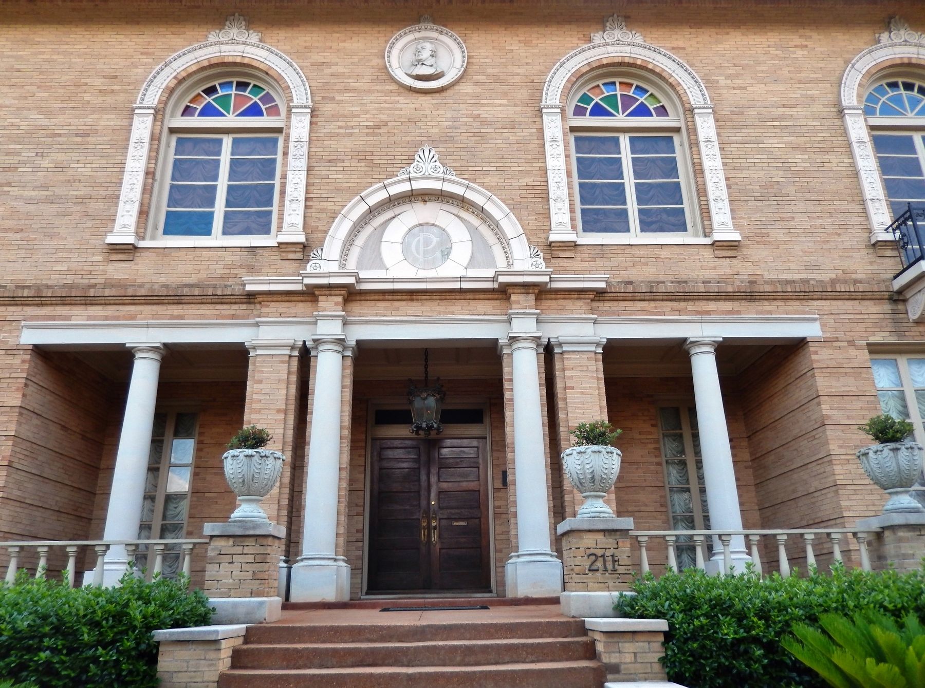 The Prentiss Club Entrance (<i>located behind marker at 211 North Pearl Street</i>). Click for full size. The Prentiss Club Entrance (<i>located behind marker at 211 North Pearl Street</i>) image. Click for full size.