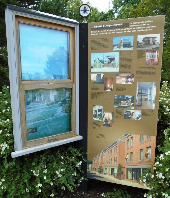Maisons d'aujourd'hui / Today's Houses Marker image. Click for full size.