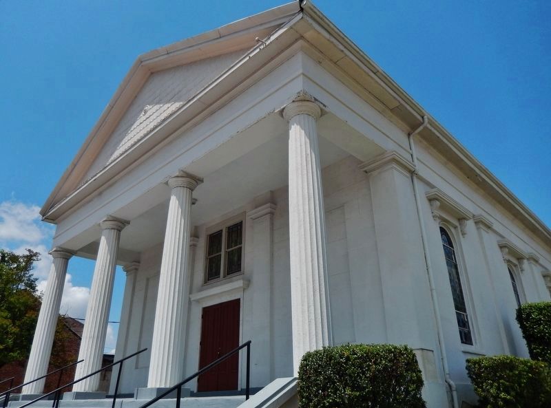 Zion Chapel African Methodist Episcopal (A.M.E.) Church (<i>located 1 block east of marker</i>) image. Click for full size.