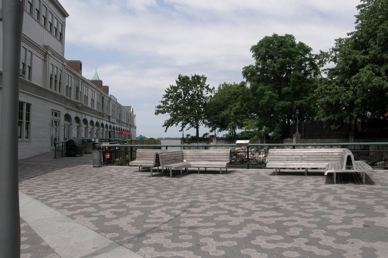 History of New Pier 1 Marker site image. Click for full size.