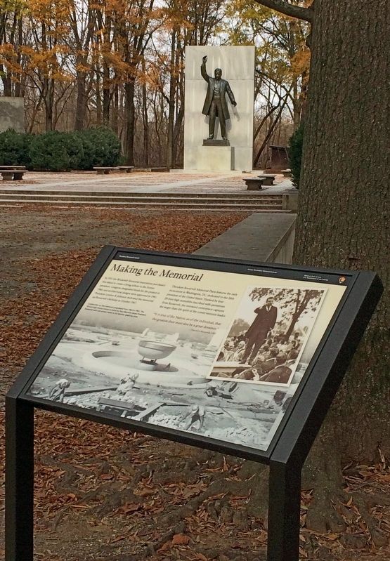 Making the Memorial. Click for full size. Making the Memorial image. Click for full size.