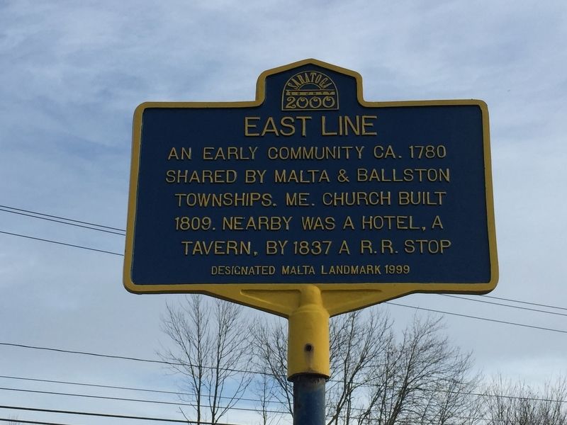 East Line Marker image. Click for full size.