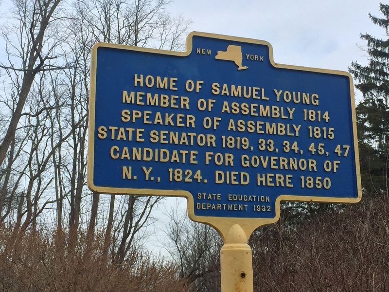 Home of Samuel Young Marker image. Click for full size.