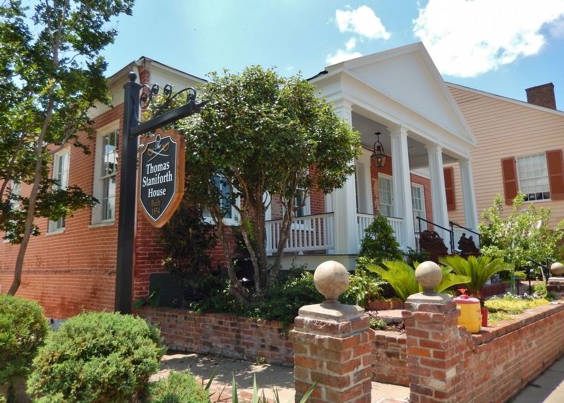 Thomas Staniforth House (1854) (<i>across North Rankin Street from marker</i>). Click for full size. Thomas Staniforth House (1854) (<i>across North Rankin Street from marker</i>) image. Click for full size.