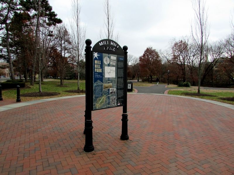 Mill Hill Park Marker image. Click for full size.