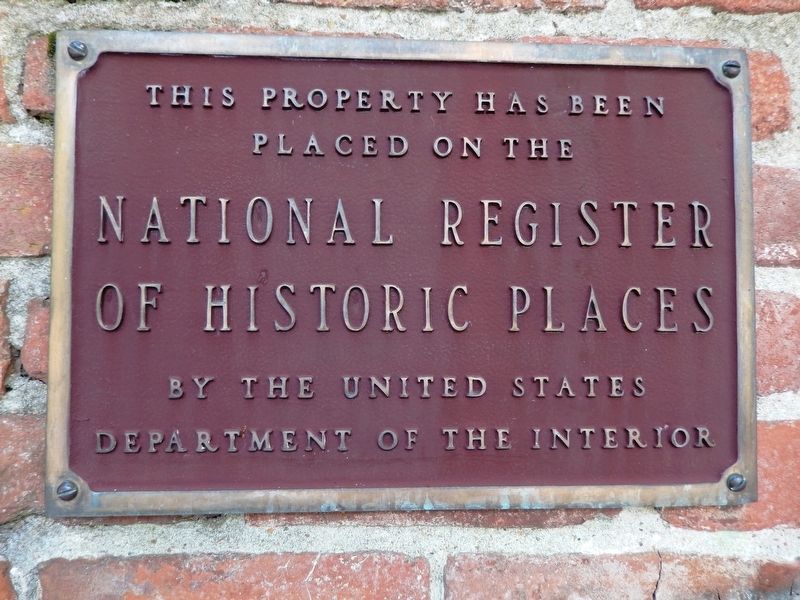 Texada: National Register of Historic Places plaque image. Click for full size.