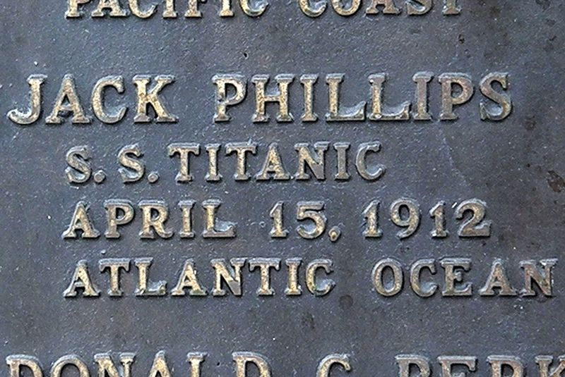 Wireless Operators Memorial. Click for full size. Wireless Operators Memorial image. Click for full size.