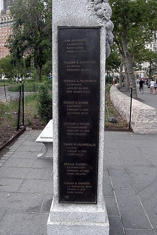 Wireless Operators Memorial. Click for full size. Wireless Operators Memorial image. Click for full size.