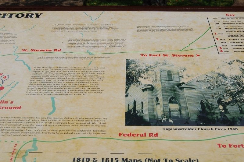 Mississippi Territory Marker image. Click for full size.