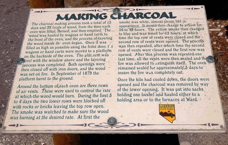 Making Charcoal Marker. Click for full size. Making Charcoal Marker image. Click for full size.