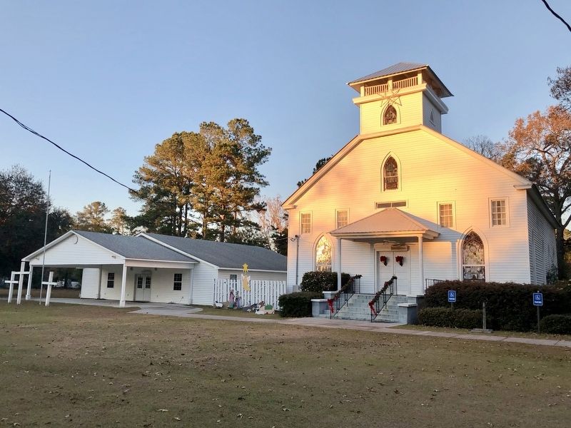 The Little Ogeechee Baptist Church. image. Click for full size.