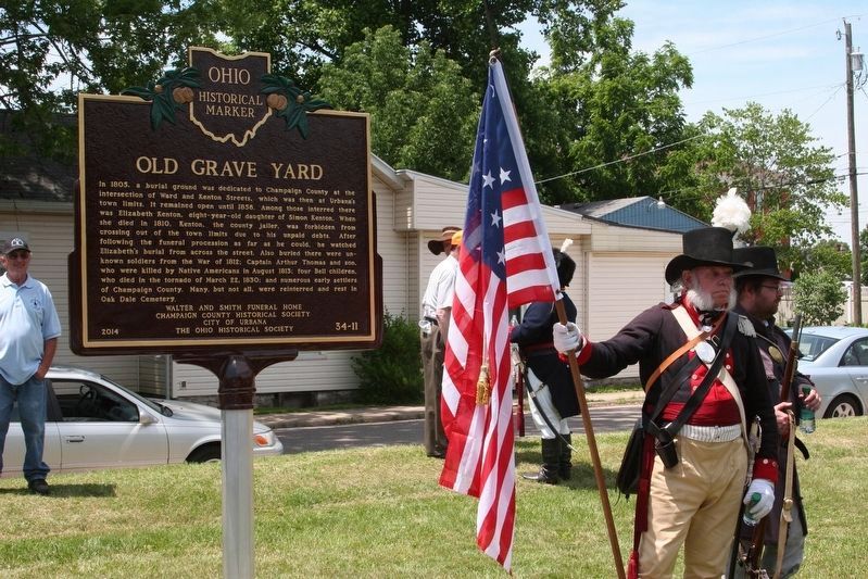 Honor Guard at the Unveiling Ceremony image. Click for full size.