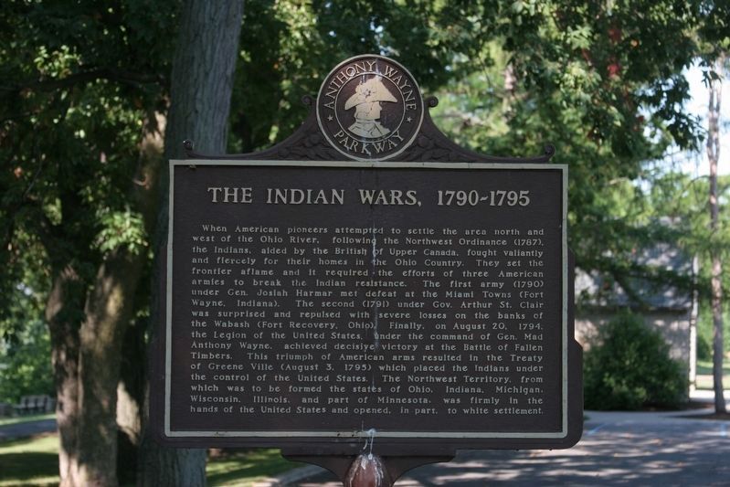 The Indian Wars, 1790-1795 image. Click for full size.